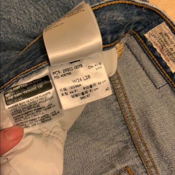 Levi’s 501’s skinny ripped jeans - Picture 4 of 5